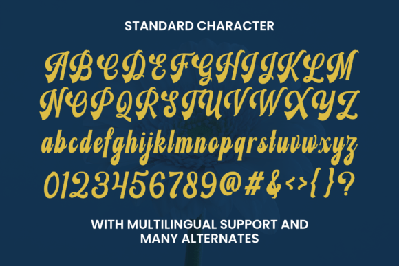 Magic Seven Font PNG with transparent background - Preview 1