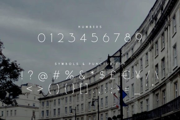 Mayfair Font PNG with transparent background - Preview 2