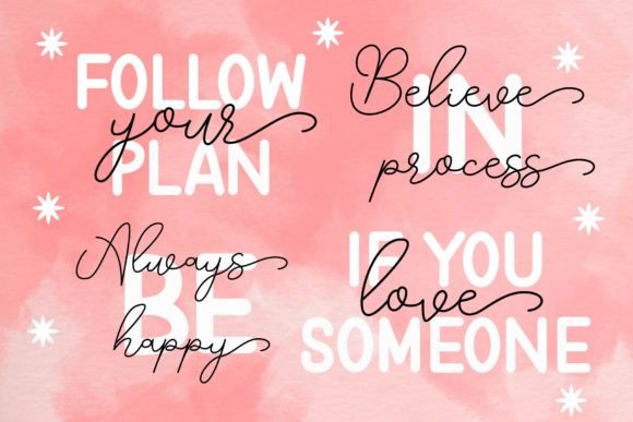 More Sweet Font PNG with transparent background - Preview 1