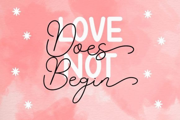 More Sweet Font PNG with transparent background - Preview 3