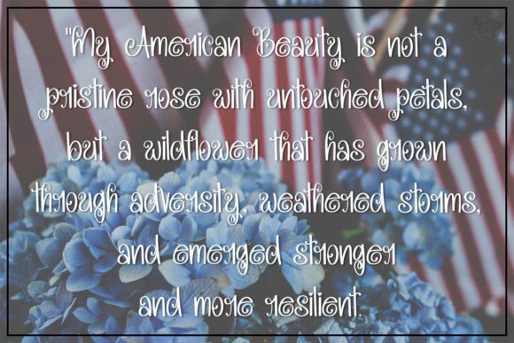 My American Beauty Font PNG with transparent background - Preview 2