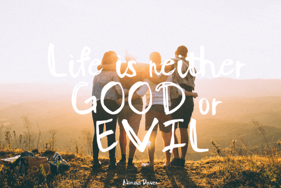 Nimous Daven Font PNG with transparent background - Preview 6