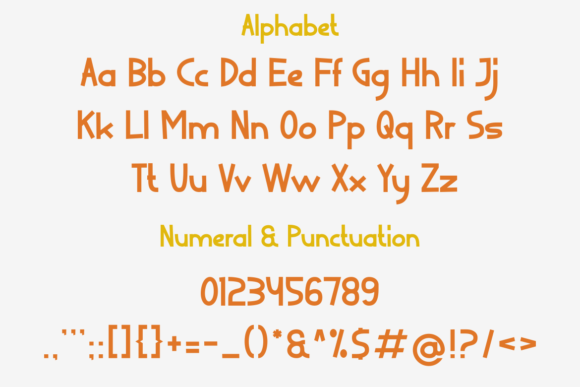 Ninofury Font font preview - 1