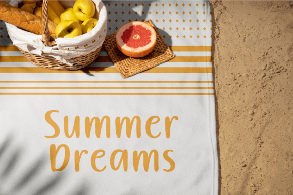 Orangetide Font PNG with transparent background - Preview 1