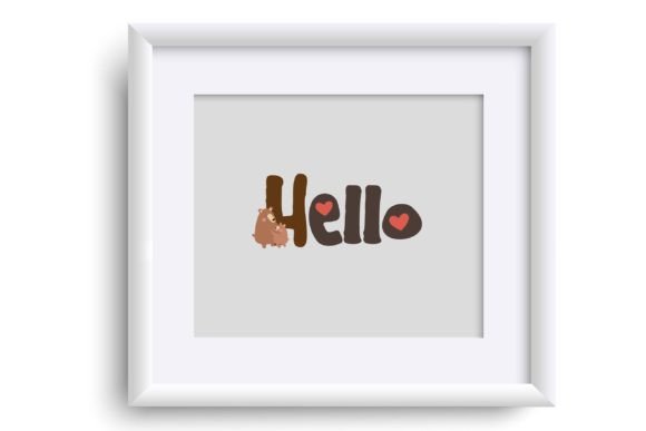 Papa Bear Font PNG with transparent background - Preview 4