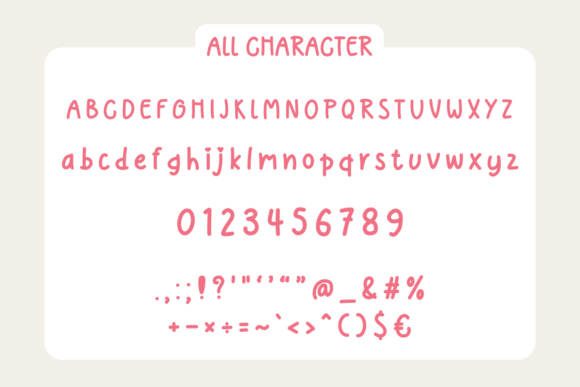 Paper Clip Font PNG with transparent background - Preview 4