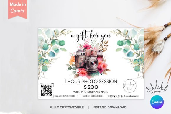 Photography Gift Certificate Template