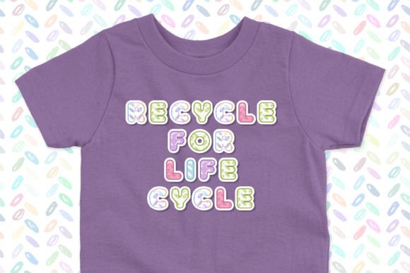 Quirky Oval Font PNG with transparent background - Preview 3