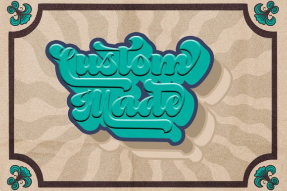 Radhen Font PNG with transparent background - Preview 1