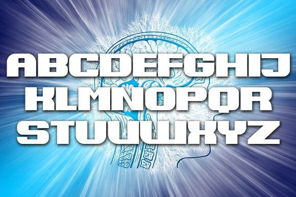 Rethinked Font PNG with transparent background - Preview 2