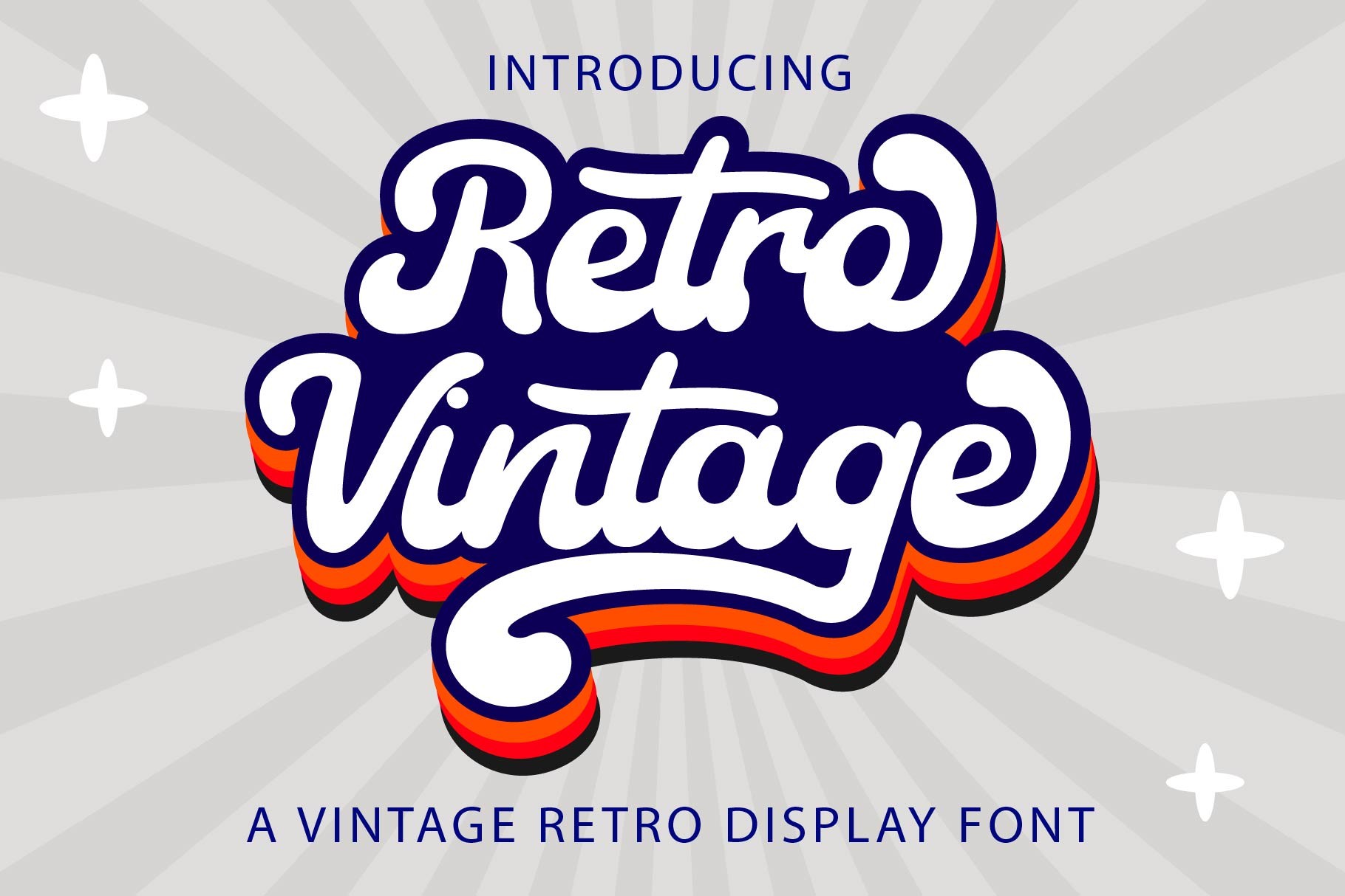 Retro Vintage preview, vintage handwritten retro touch