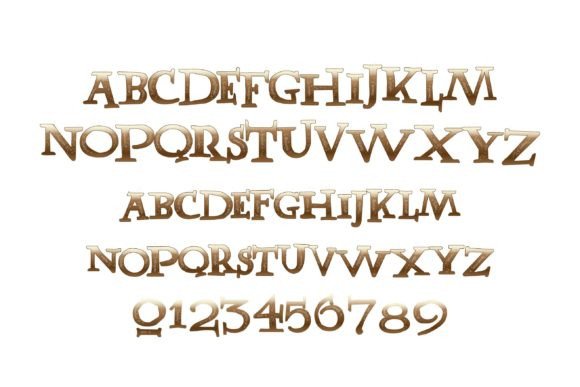 Root Beer Font PNG with transparent background - Preview 1