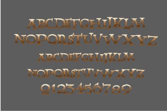 Root Beer Font PNG with transparent background - Preview 2