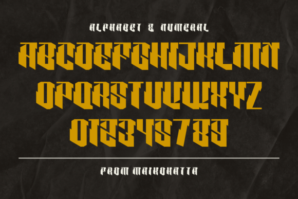 Rugdish Font PNG with transparent background - Preview 2