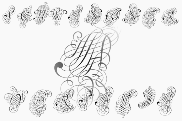 Schwandner Font PNG with transparent background - Preview 1