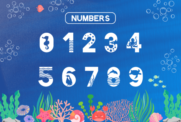 Aquarium Font - Preview 4