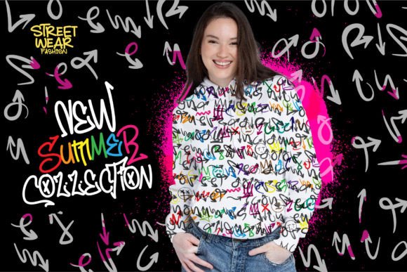 Arrows Graff Font - Preview 1