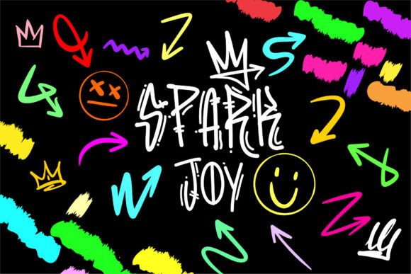 Arrows Graff Font - Preview 2