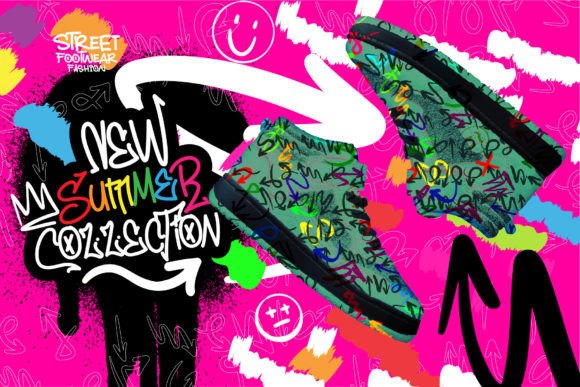 Arrows Graff Font - Preview 3