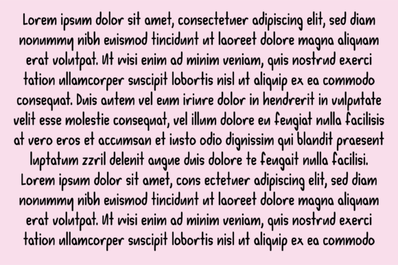 Baldum Font - Preview 1