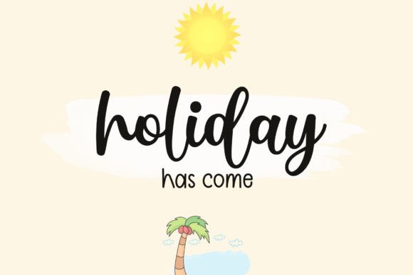 Beach Font - Preview 3