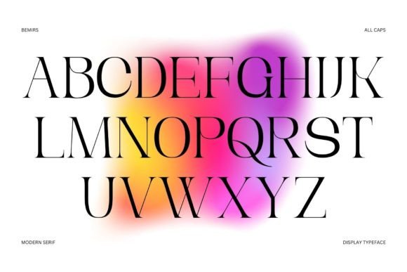 Bemirs Font - Preview 2