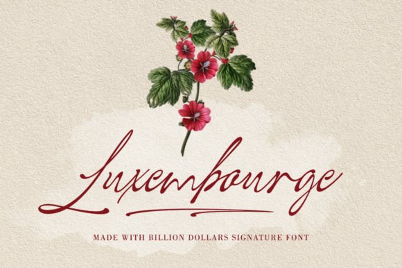 Billion Dollars Font - Preview 1