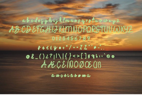 Black Font - Preview 4