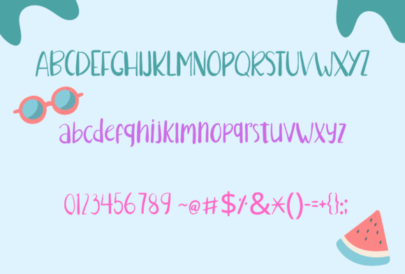 By Dropping Font - Preview 1