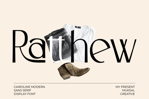 Cairoline Font - Preview 2