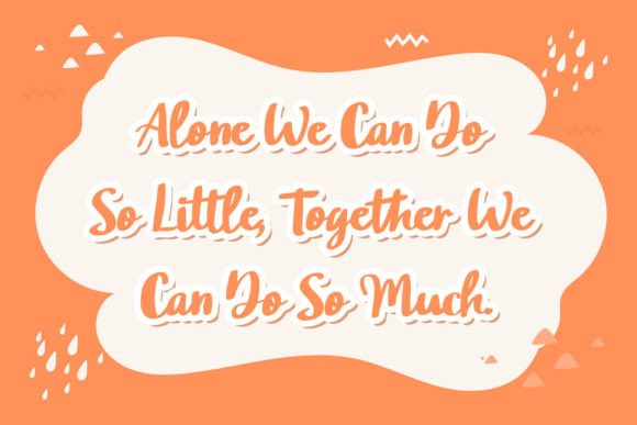 Chilki Milki Font - Preview 1