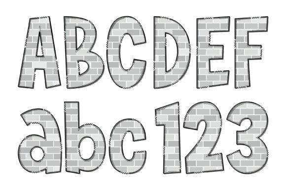 Construction Bundle Font - Preview 5