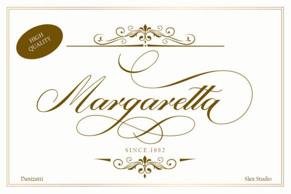 Danizatti Font - Preview 1
