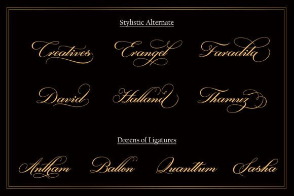 Danizatti Font - Preview 2