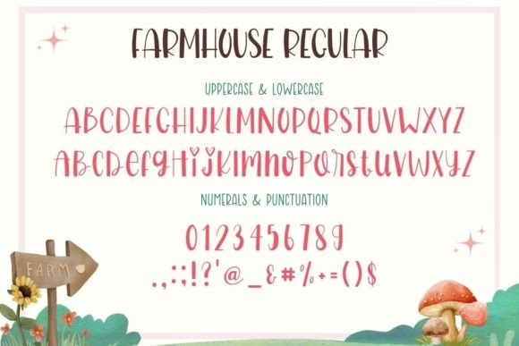 Farmhouse Font - Preview 6