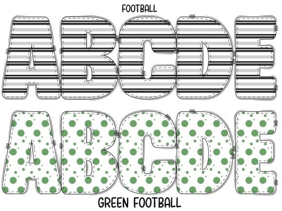 Football Font - Preview 1