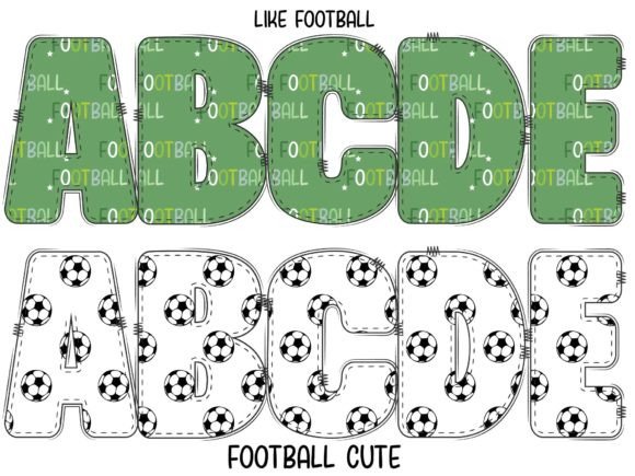 Football Font - Preview 2