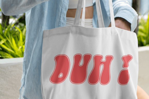 Funky Bite Font PNG with transparent background - Preview 5
