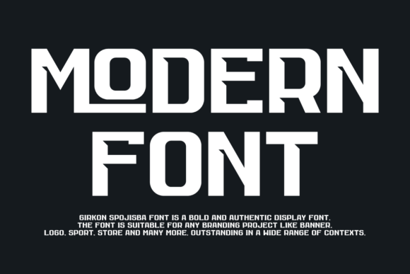 Girkon Spojisba Font - Preview 2