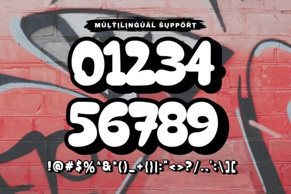 Graffiti Bomerang Font - Preview 5