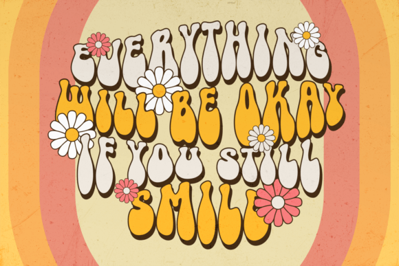 Groovy Mood Font - Preview 3