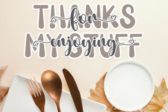 Hello Bella Duo Font - Preview 6