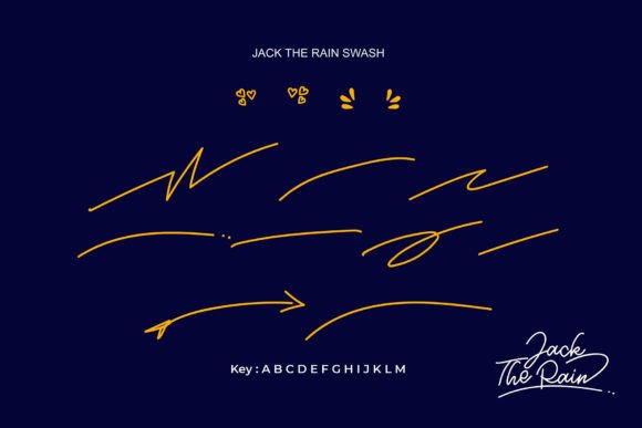 Jack the Rain Font - Preview 2