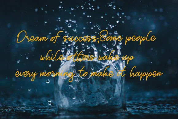 Jack the Rain Font - Preview 5
