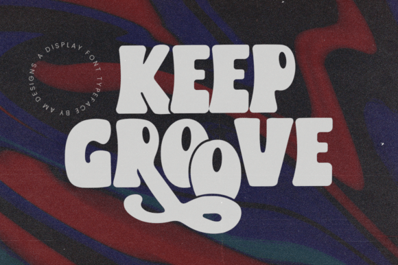 Keep Groove Font PNG with transparent background - Preview 2