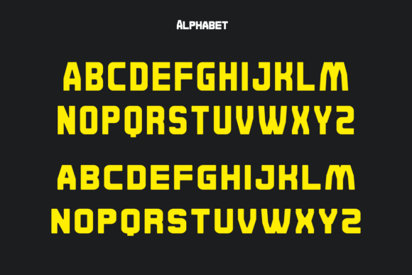 Lebrone Font PNG with transparent background - Preview 1