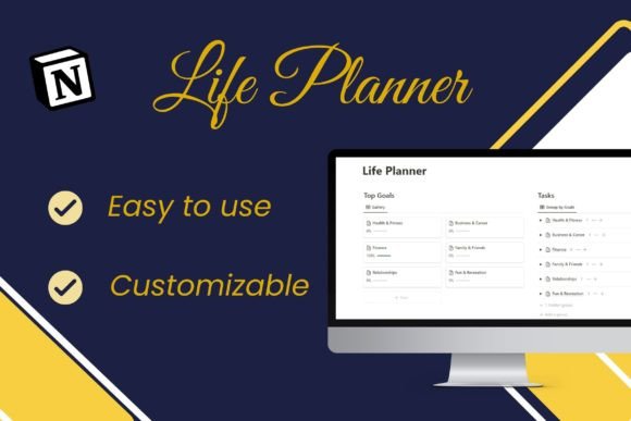 Life Planner Notion Template
