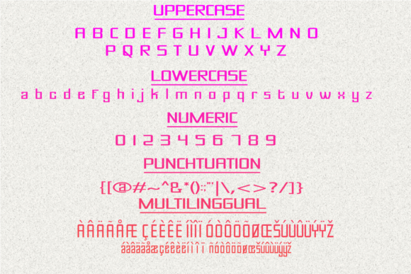 Light Tern Font PNG with transparent background - Preview 4