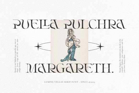 Lumine Vellas Font PNG with transparent background - Preview 3