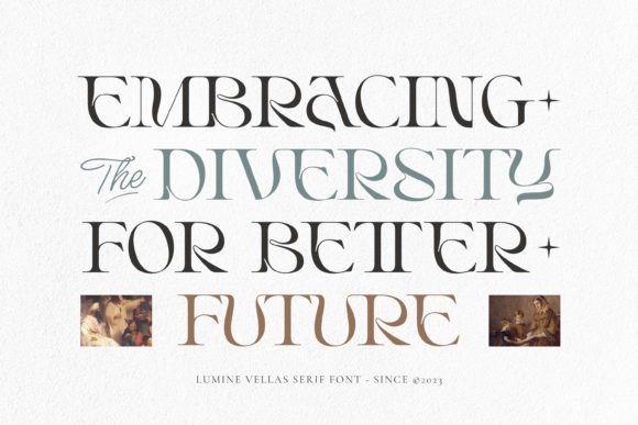 Lumine Vellas Font PNG with transparent background - Preview 5